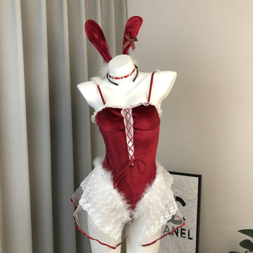 Christmas Bunny Lingerie